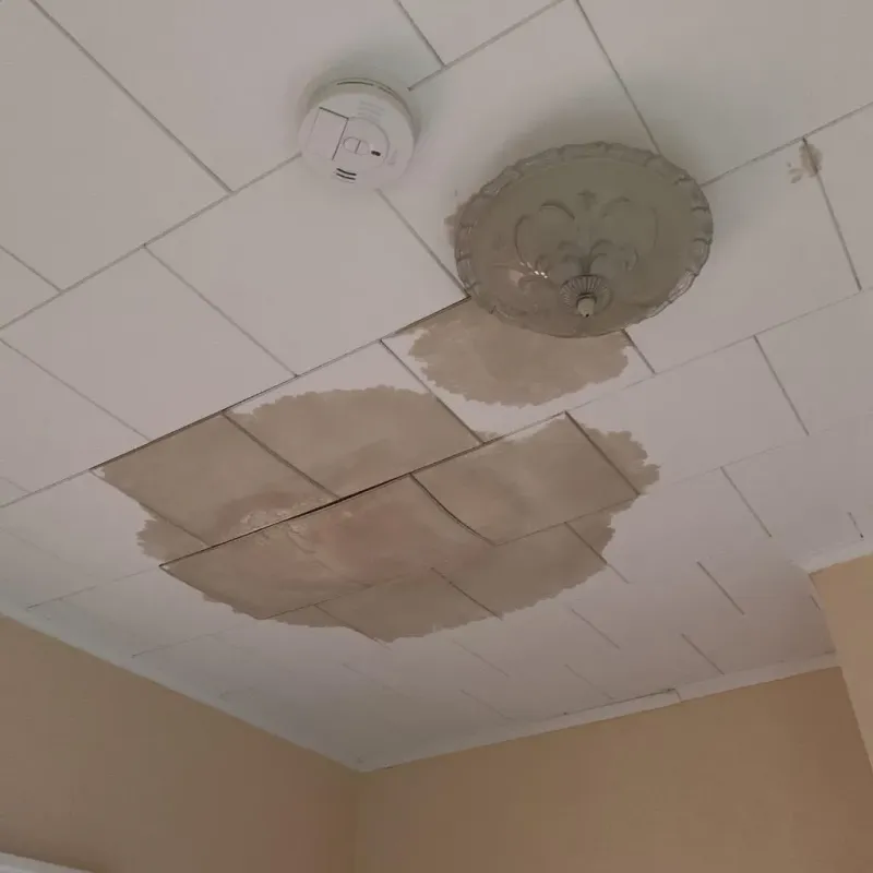 Ceiling Water Damage Repair in Bedford, NH