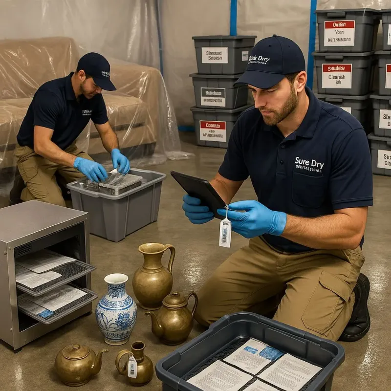 Content Protection and Restoration process in Bedford, NH