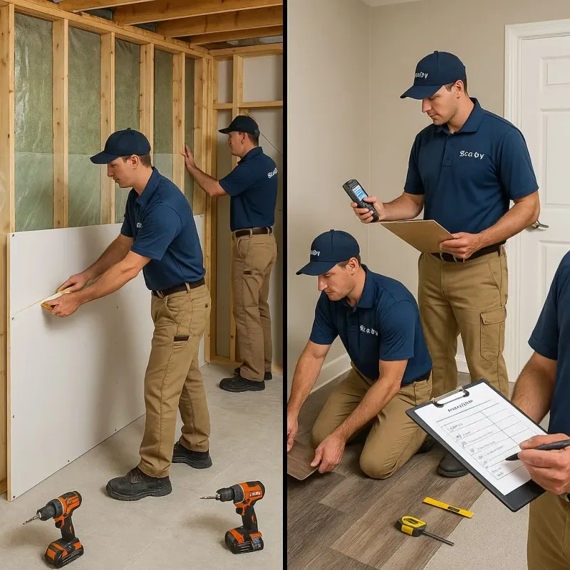 Repairs and Reconstruction process in Bedford, NH